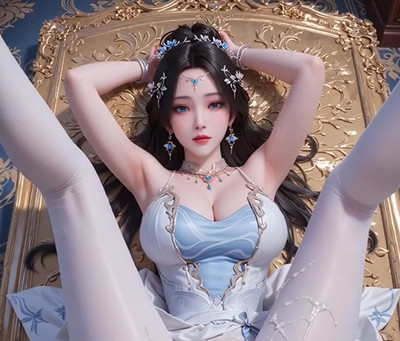 [539] AI-遮天-安妙依-白色丝袜侍奉-晚漫-共享AI国漫精致绘画AI高清视频